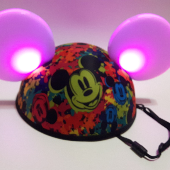 Disney Other - MICKEY EARS DISNEY LIGHT UP EARS WORKS TESTED